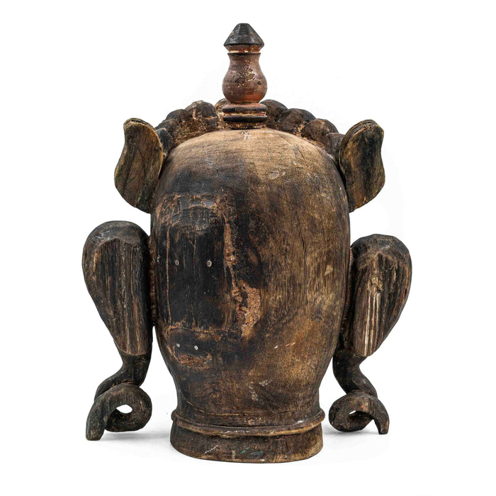 Garuda Wooden Mask With Pillar
