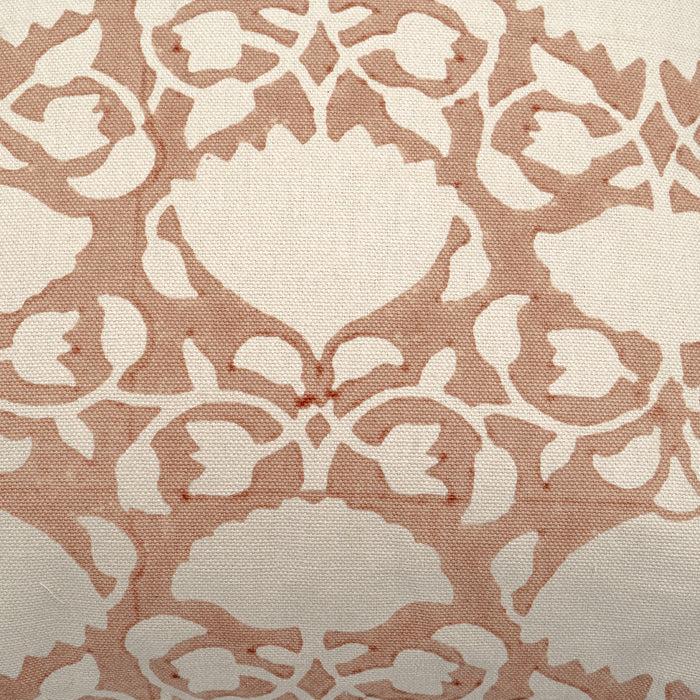 WHITE LOTUS CUSHION COVER