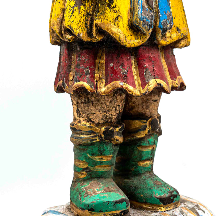 El Nino Wooden Statue