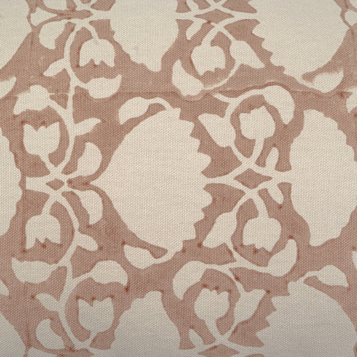 WHITE LOTUS CUSHION COVER