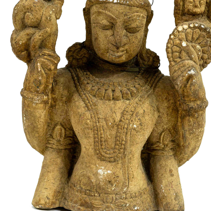 Vishnu Stone Statue With Arc