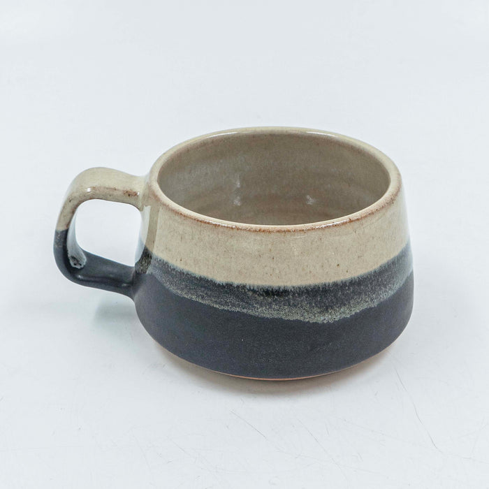 Kshitij White & Black Small Cup