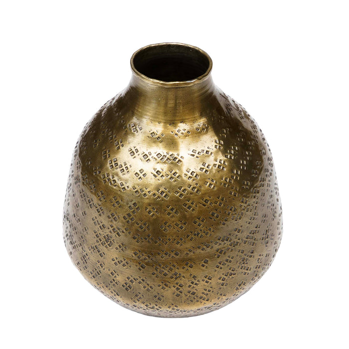 Ojani Vase Chatai Hammered - Medium