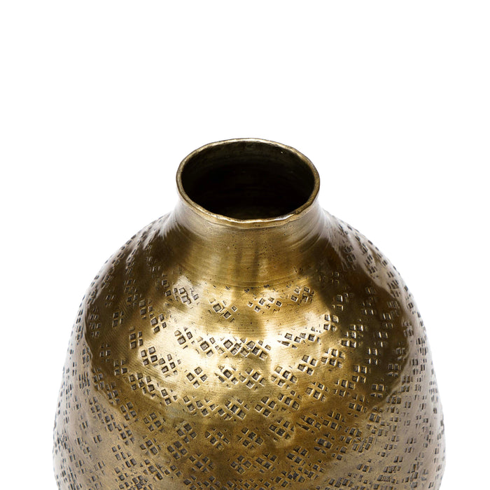 Ojani Vase Chatai Hammered - Medium