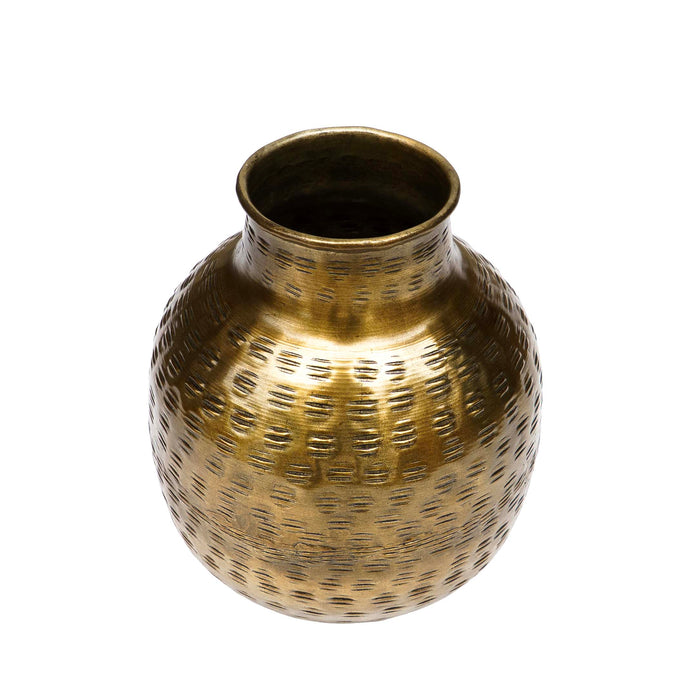 Ojani Vase Chatai Hammered - Small