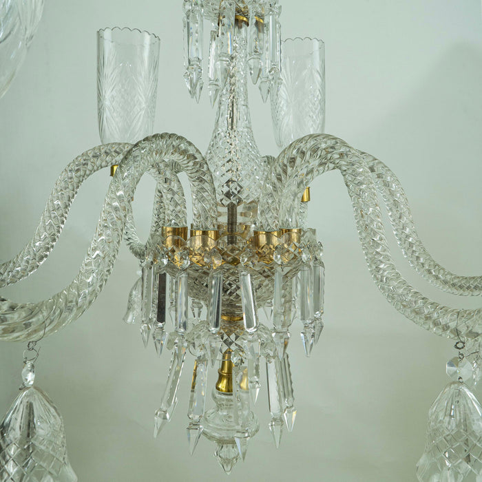 Crystal Six Light Chandelier