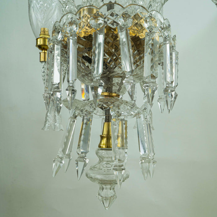 Crystal Six Light Chandelier