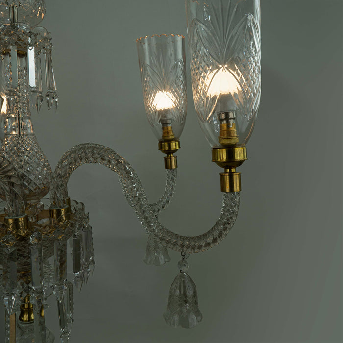 Crystal Six Light Chandelier