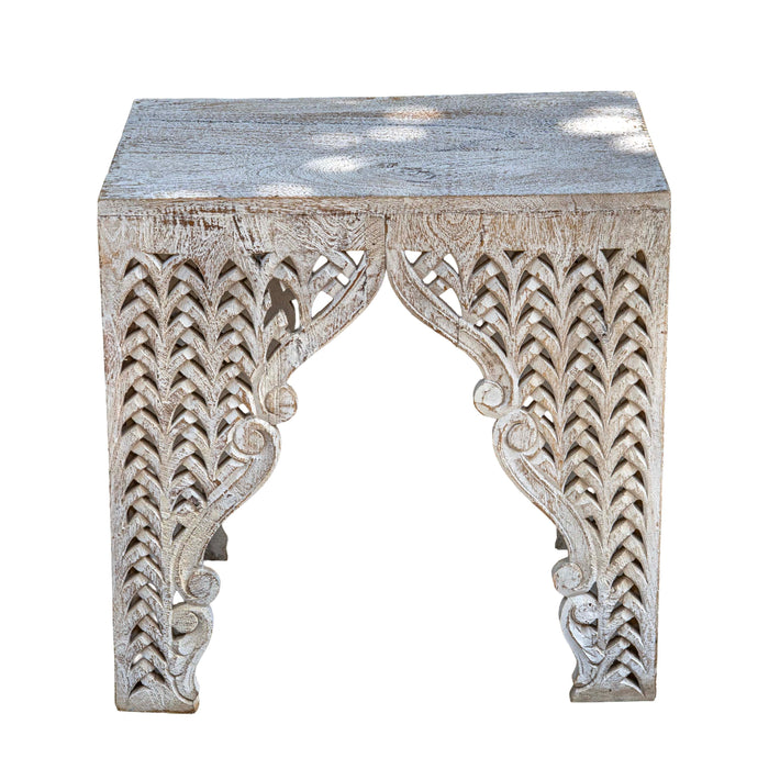 Laalsa Wooden Stool
