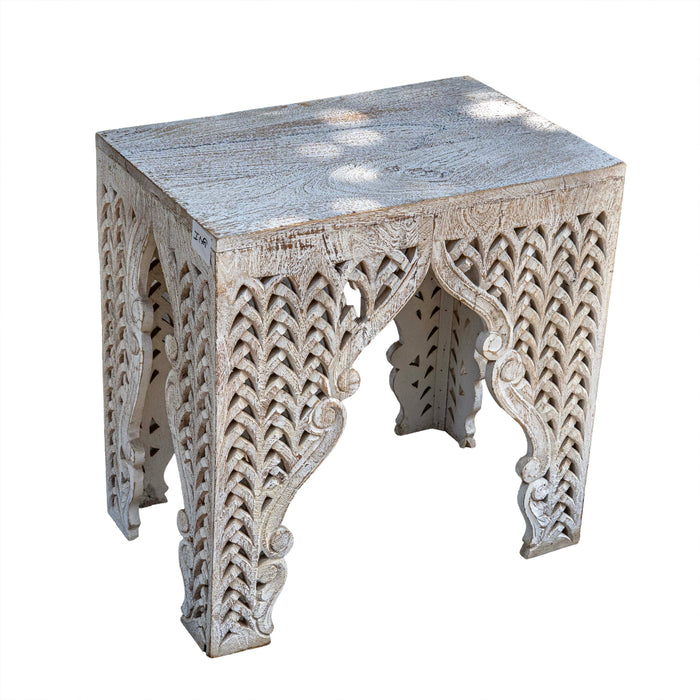 Laalsa Wooden Stool