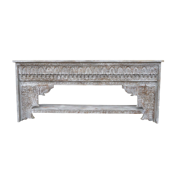 Arzhel Mango Wood Console Table