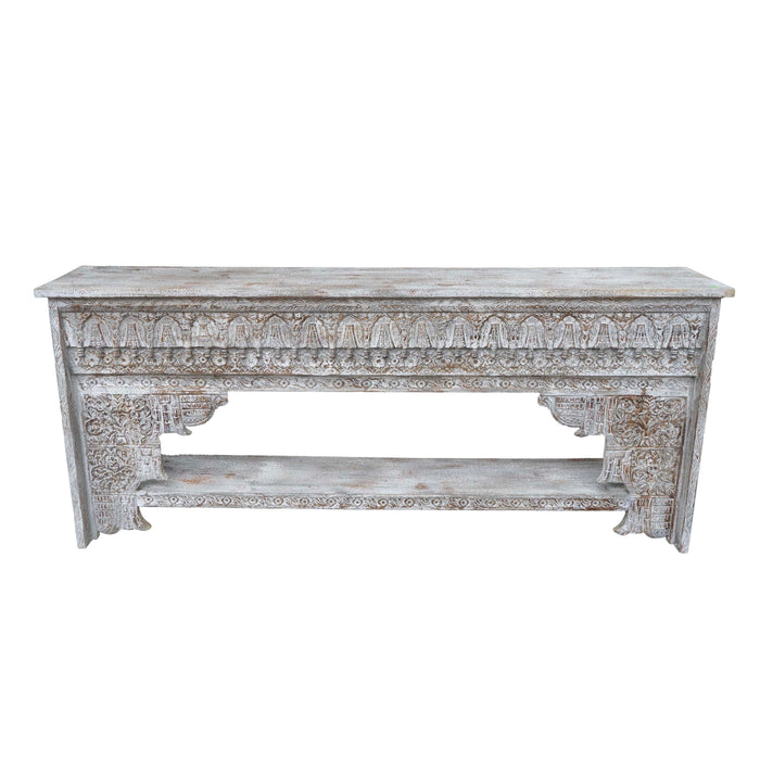 Arzhel Mango Wood Console Table