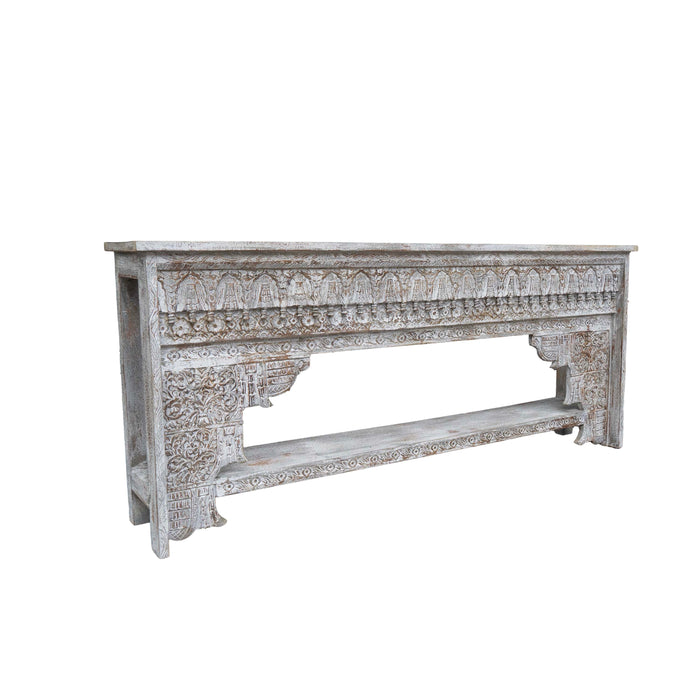 Arzhel Mango Wood Console Table