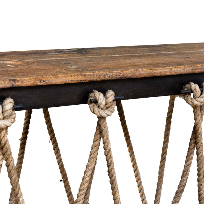 Killian Mango Wood Console Table