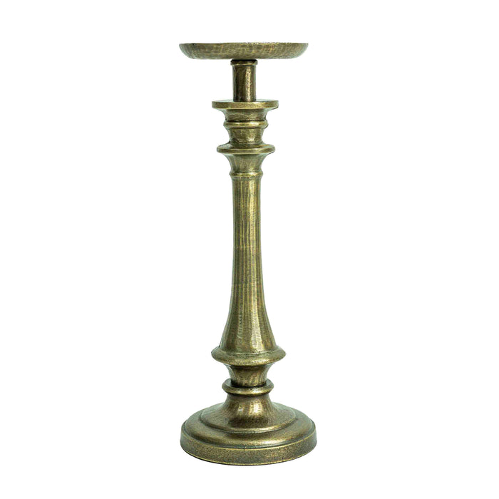 Stambh Candle Stand Brass Antique