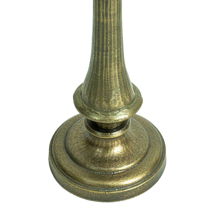 Stambh Candle Stand Brass Antique