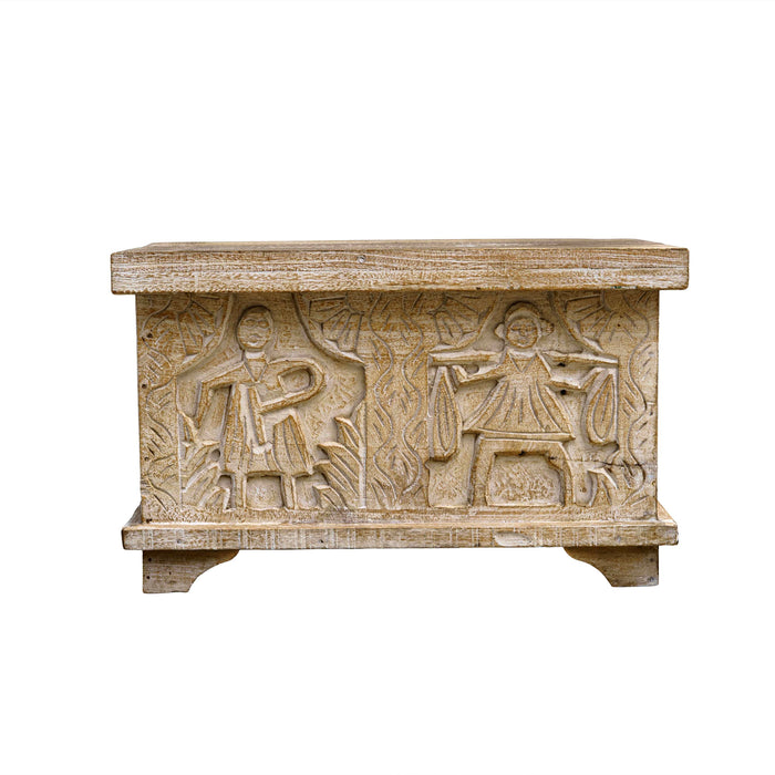 Sidra Wooden Chest Box
