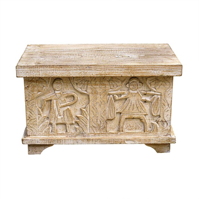 Sidra Wooden Chest Box