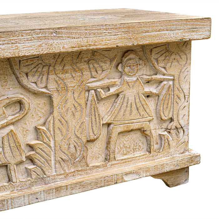 Sidra Wooden Chest Box