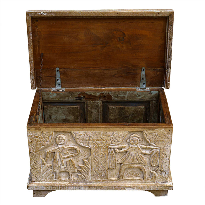 Sidra Wooden Chest Box