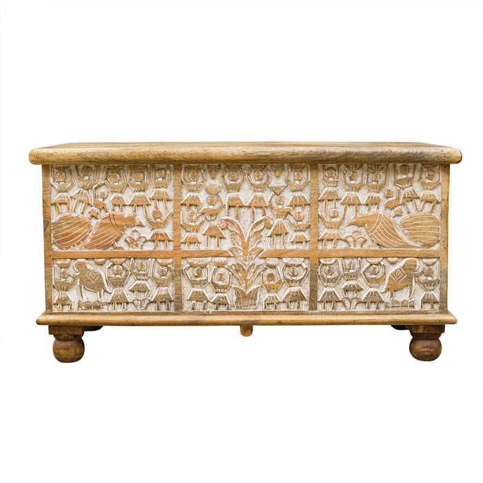 Naya Wooden Chest Box