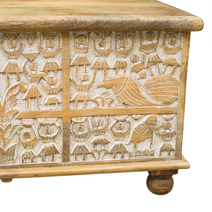 Naya Wooden Chest Box