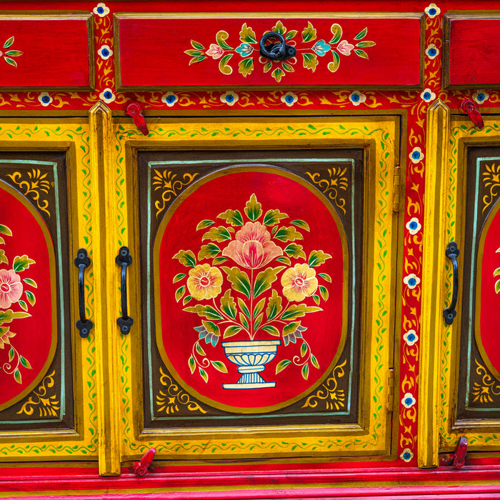 Isiai Hand-Painted SideBoard