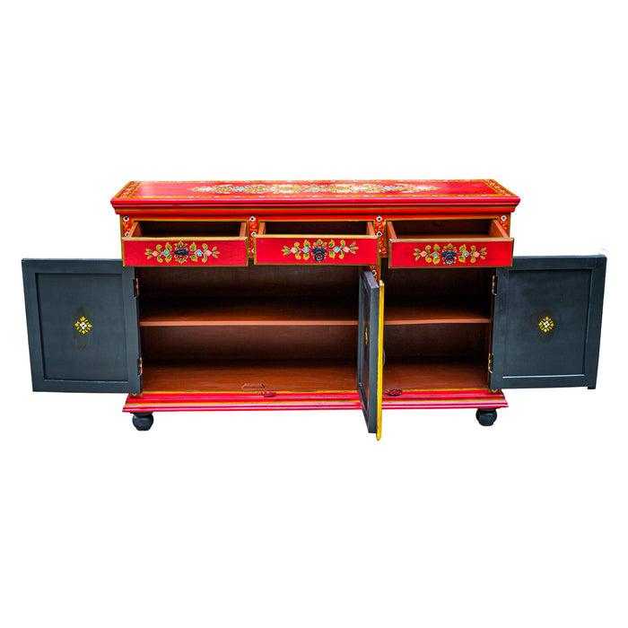 Isiai Hand-Painted SideBoard