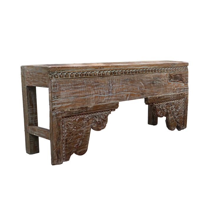 Tieran Mango Wood Bench