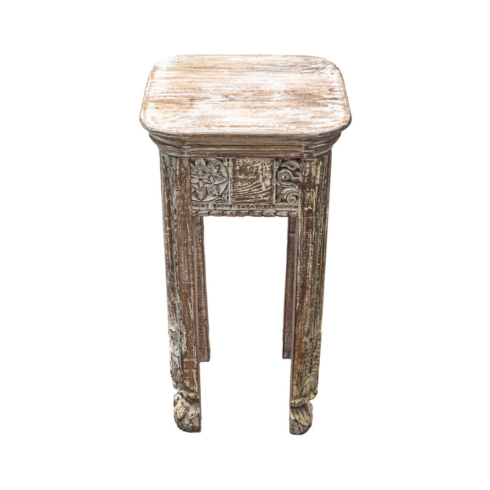 Theron Recycle Wood Side Table