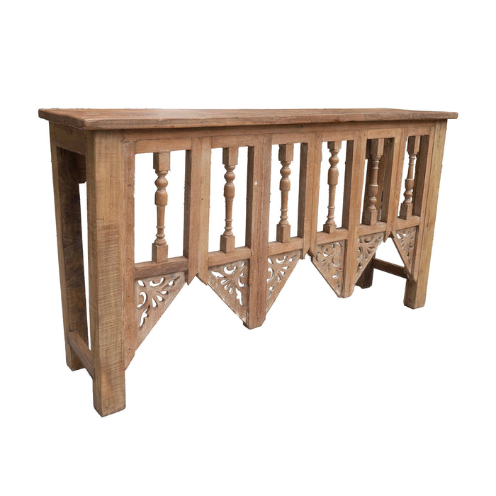 Isleen Mango Wood Console Table