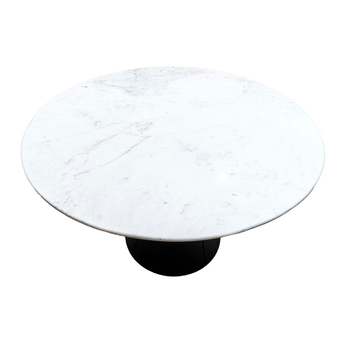 Yuna Mango Wood With Marble Black Matt High Table