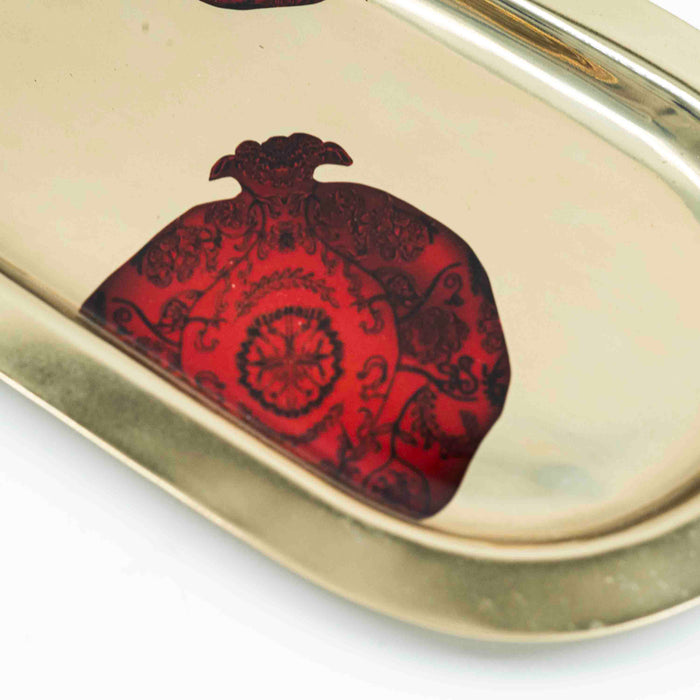 Anar Talayi With Oval Plate - Large