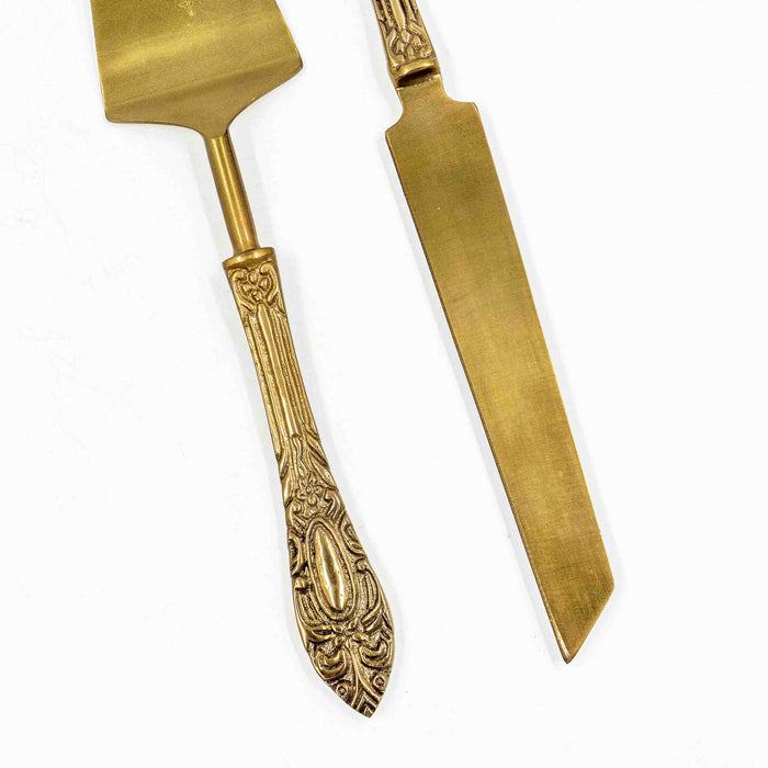 Aarav Cake Server Set of 2