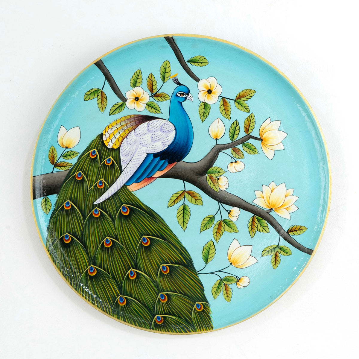 Buy Wall Decor Mandir Pichwai Jungle Décor Plate Shop at The Purple