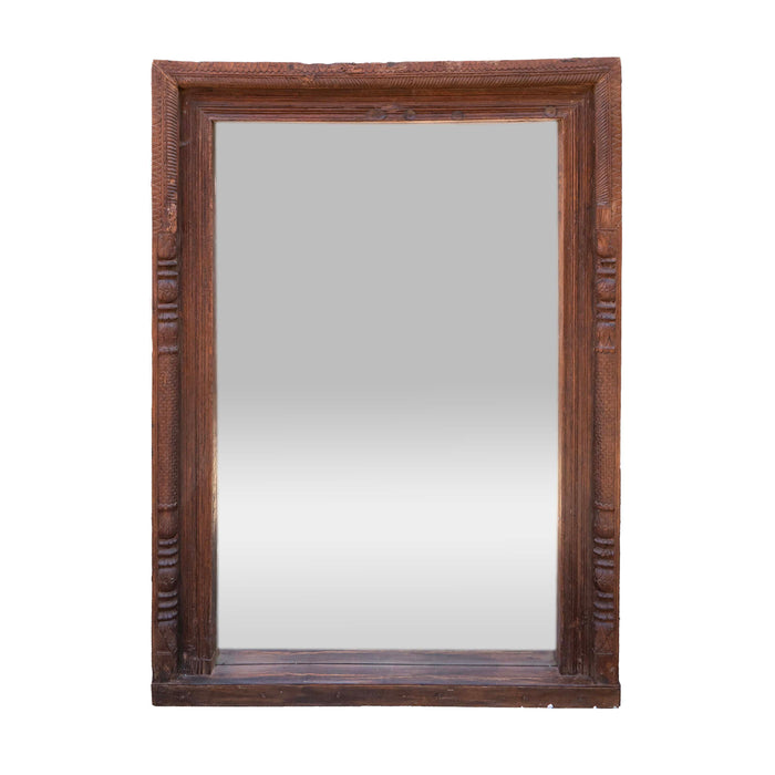 Mira'ah Teak Wood Mirror