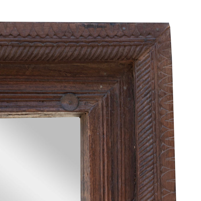 Mira'ah Teak Wood Mirror