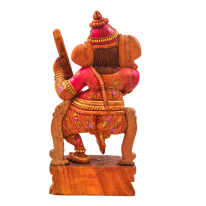 Shringara Ganesha Vengai Wooden Statue