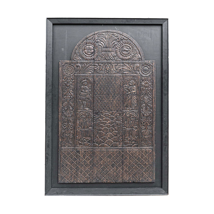 Kaliska Wooden Artwork With Black Frame