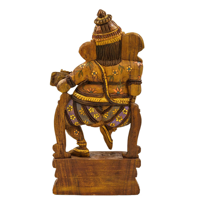 Adbhuta Ganesha Vengai Wooden Statue