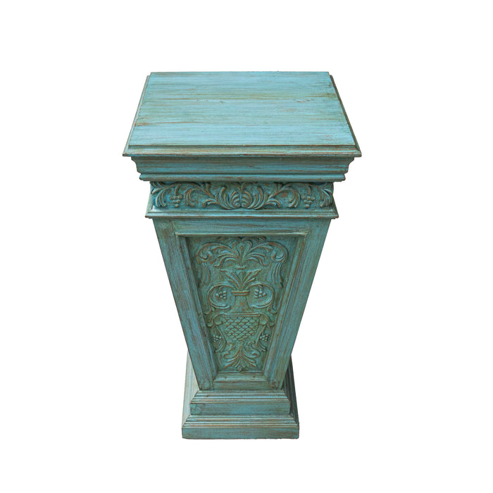 Asrid Wooden Pedestal Teak