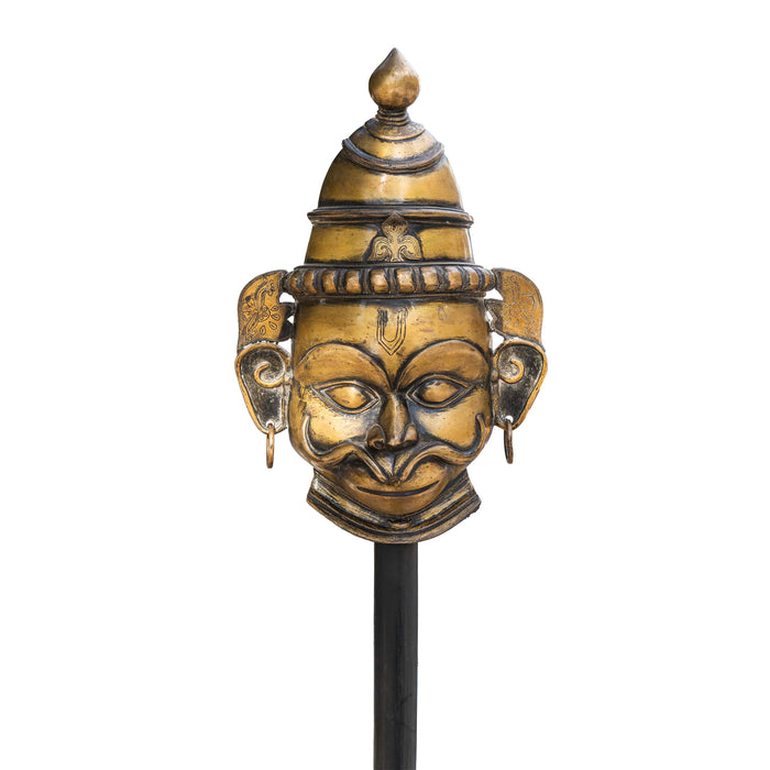 Anjaneydu Brass Hanuman Mask