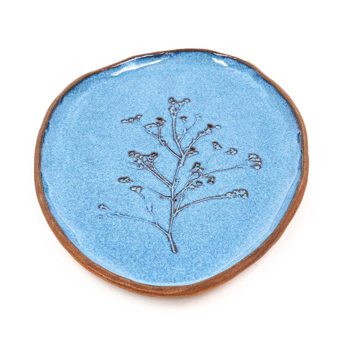 Blue Oval Platter