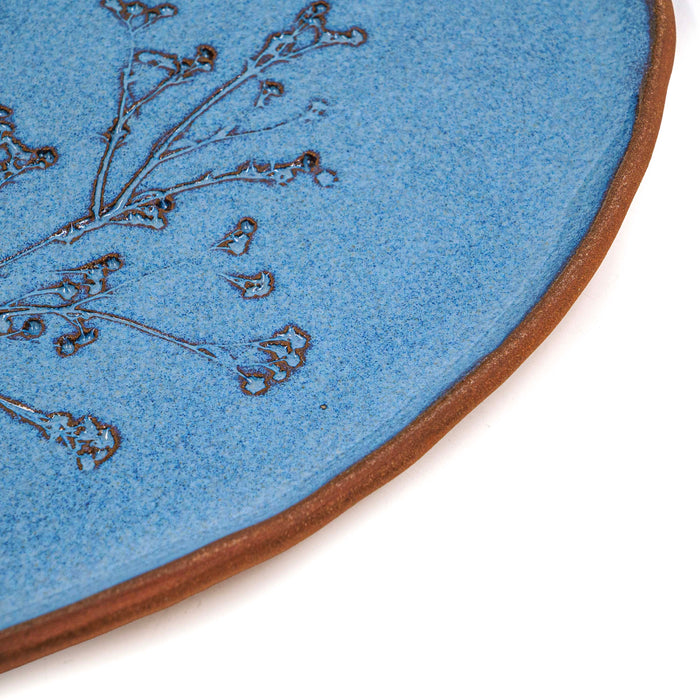 Blue Oval Platter