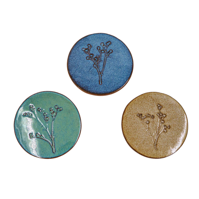 Multicolor Coasters (Set of 3)