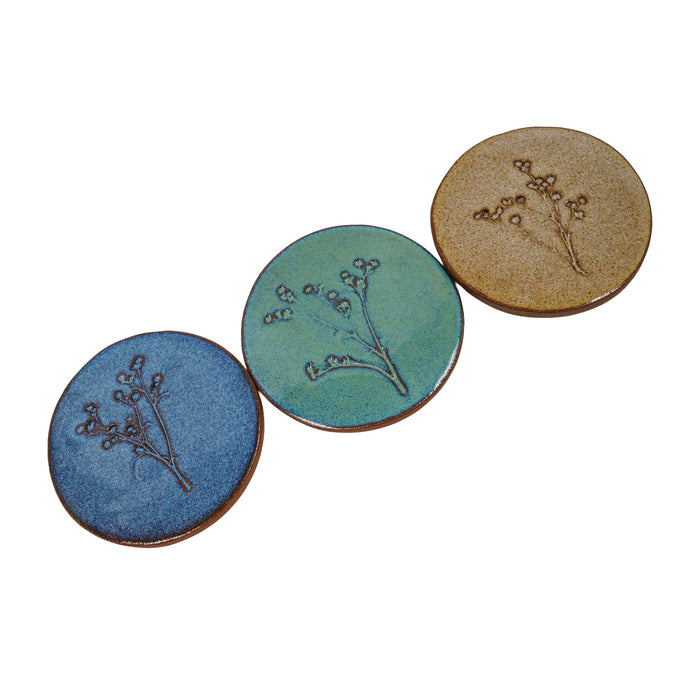Multicolor Coasters (Set of 3)