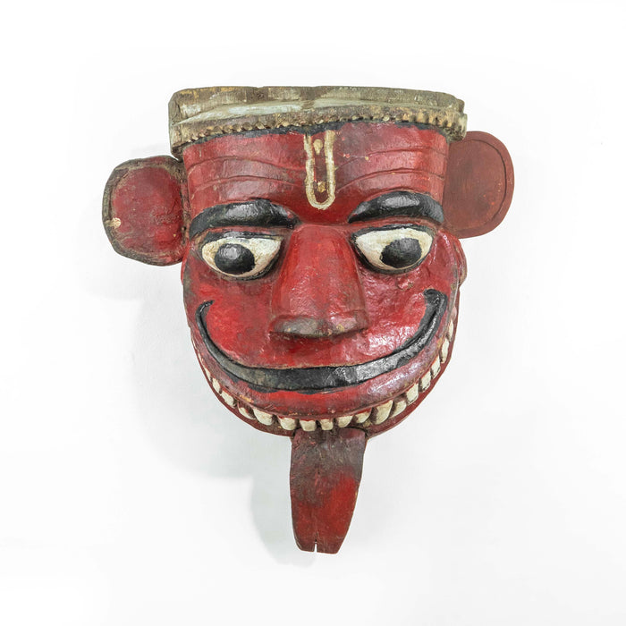 Mukhavat Red Wooden Mask