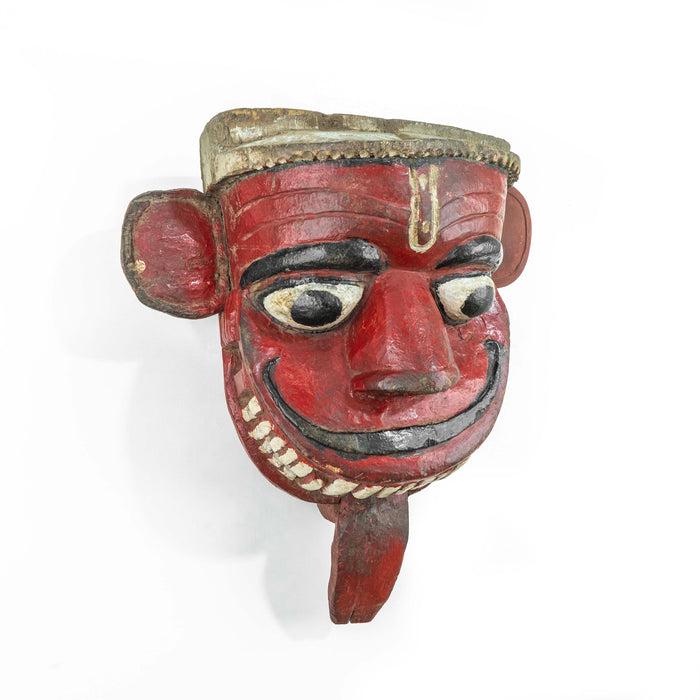 Mukhavat Red Wooden Mask