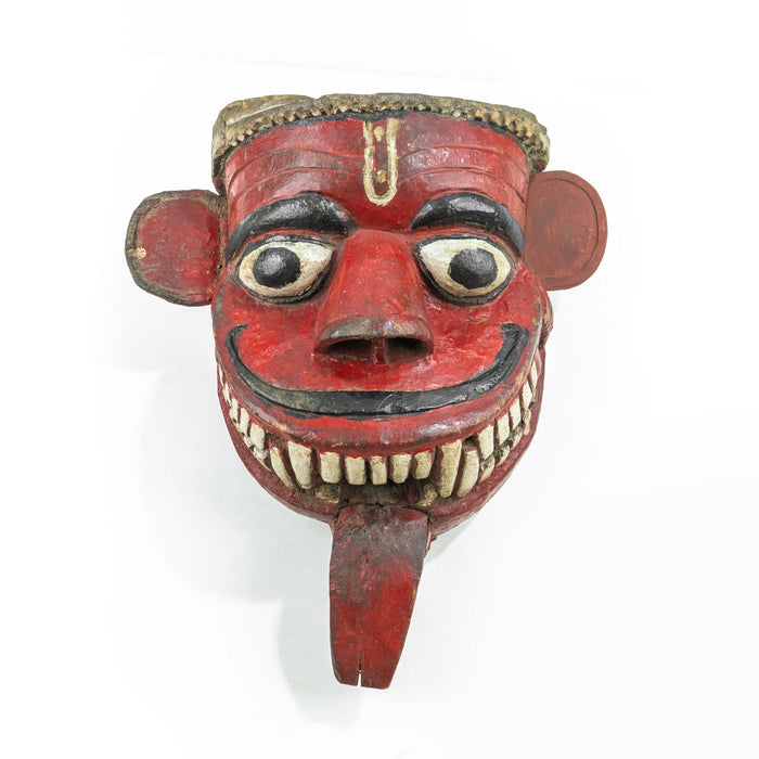 Mukhavat Red Wooden Mask