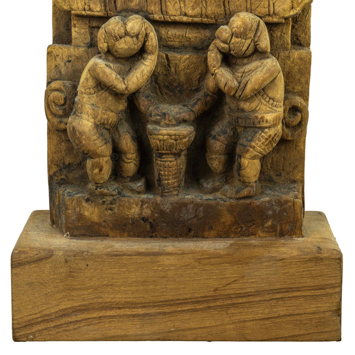 Wooden Kuber Figure